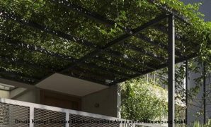 Desain Kanopi Tanaman Rambat